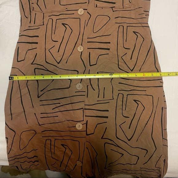 ZUSSS geometric button up cardigan or dress✨ - Picture 7 of 8
